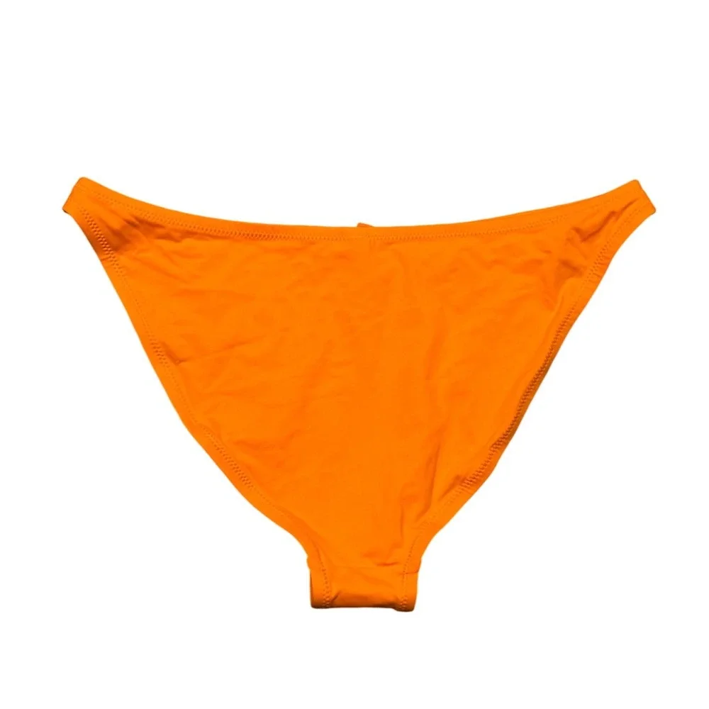 SKIMS Recycled Swim Mid Coverage Bottom Orange XL BB-BRF-3980‎ NEW
